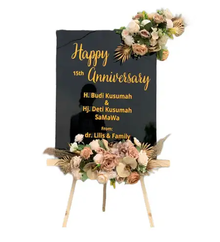 Papan Bunga Akrilik Sangup